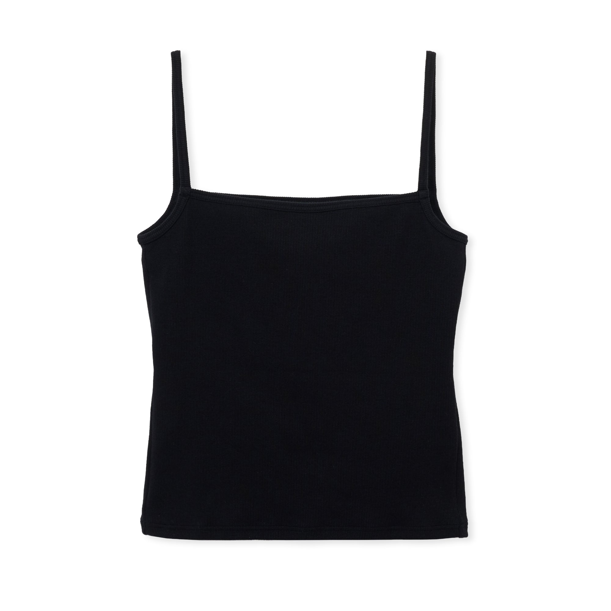 THE SHISHIKUI COTTON C キャミソール　ブラック　M COTTON C / NEW BLACK – SHISHIKUI