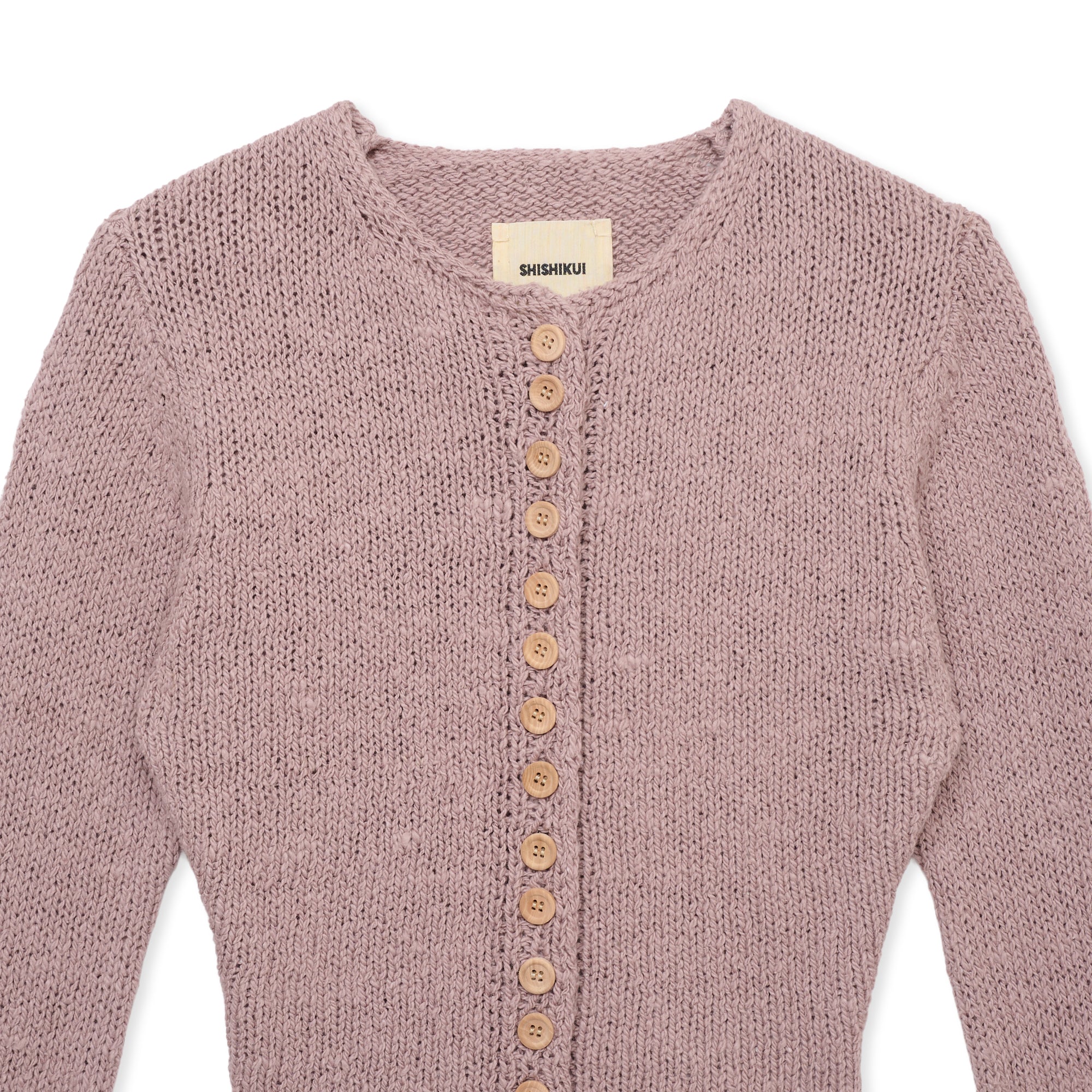 【SHISHIKUI シシクイ】MANYBOTANカーディガン MANY BOTAN / ROSE GRAY – SHISHIKUI
