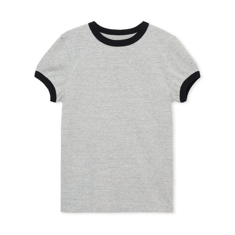 SHISHIKUI 半袖 Tシャツ グレー ブラック リンガー Ring T / GRAY*BLACK – SHISHIKUI
