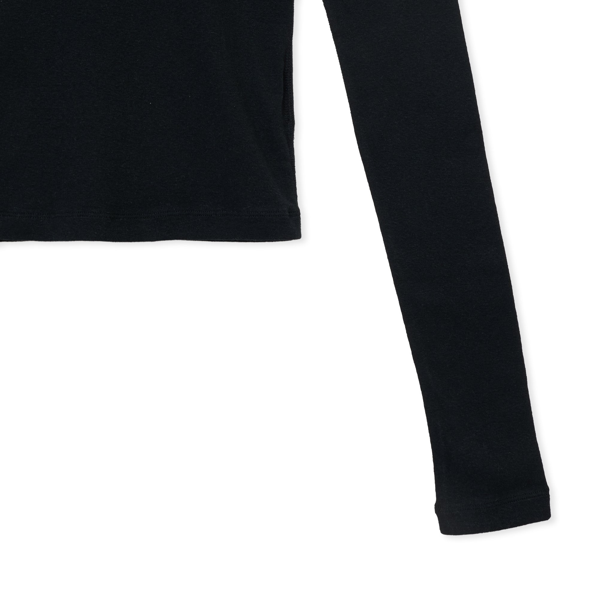 SHISHIKUI黒 ベルベット 長袖 トップス Long / BLACK – SHISHIKUI
