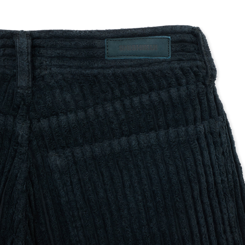 corduroy p / charcoal BLACK – SHISHIKUI