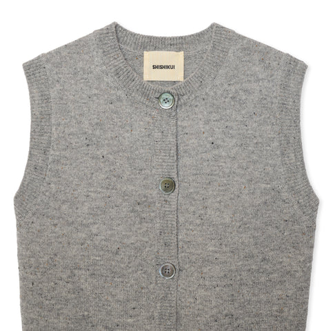 shishikui holed north / GREIGE シシクイ Tops – SHISHIKUI