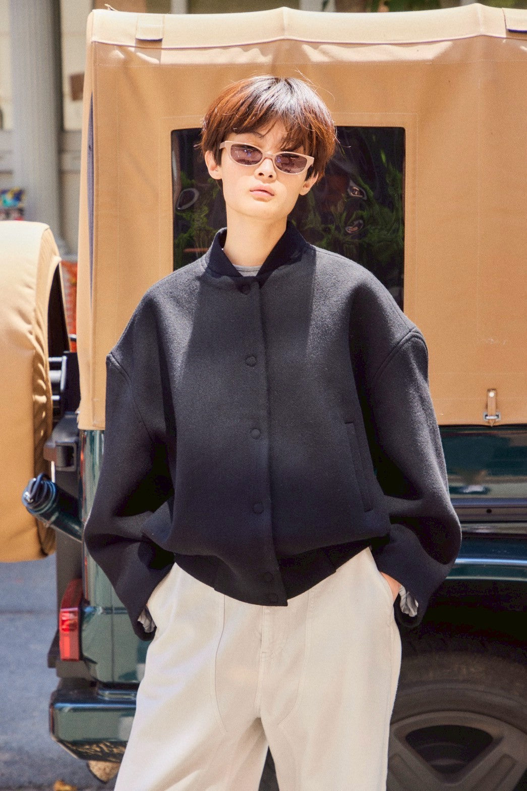 WOOL JAK / NAVY – SHISHIKUI