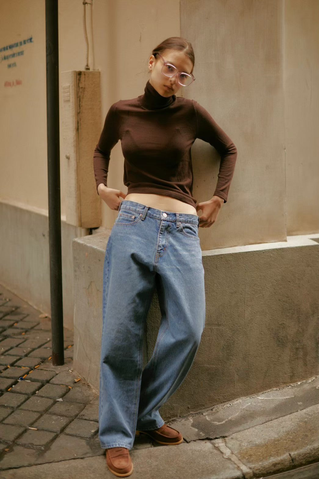 パンツ SHISHIKUI low rise / INDIGO low rise / INDIGO – SHISHIKUI