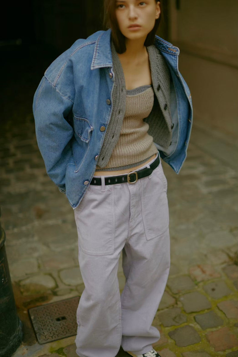 cardi a / GRAY