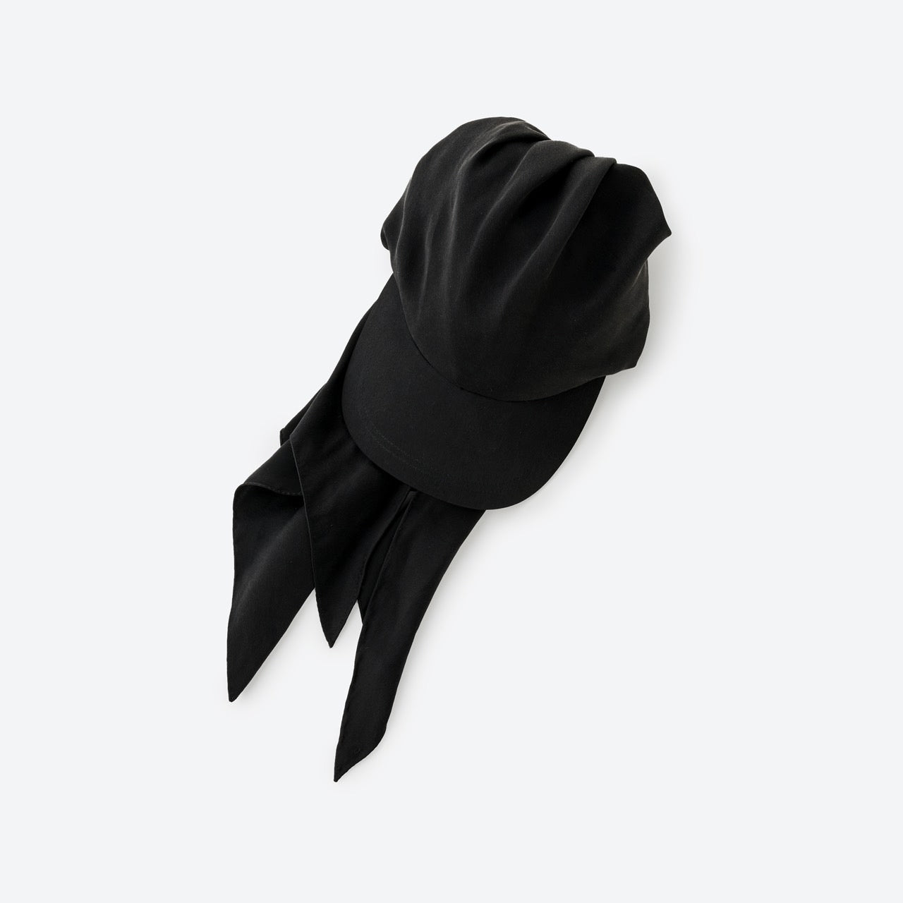 SILK SCARF CAP/ BLACK – SHISHIKUI
