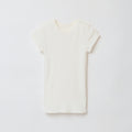 RIB TEE / WHITE