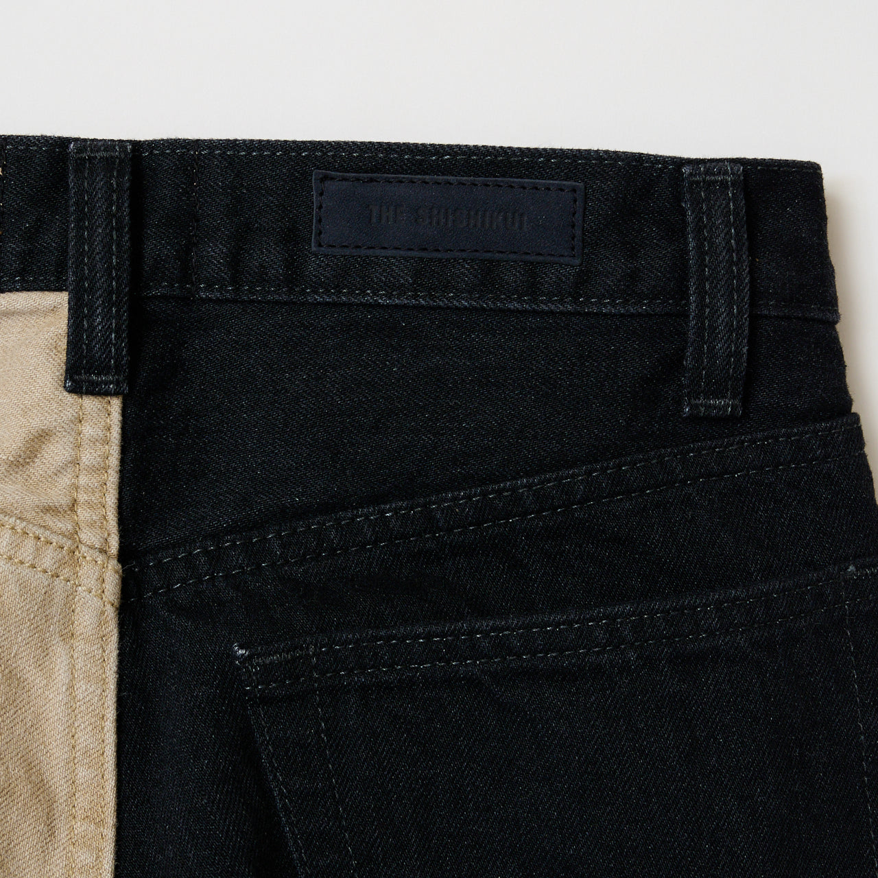 SHISHIKUI CLASSIC BiColor/BLACK×BEIGEデニム CLASSIC BiColor / BLACK×BEIGE – SHISHIKUI