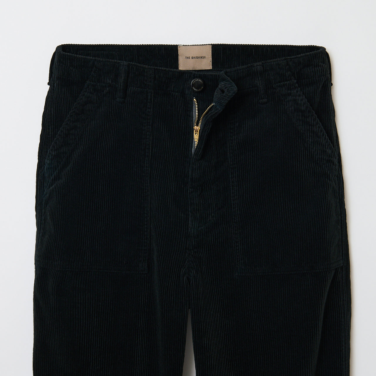 シシクイ THE SHISHIKUI CORDUROY BAKER CORDUROY BAKER / BLACK – SHISHIKUI