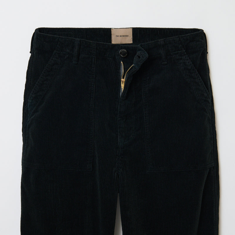 CORDUROY BAKER / BLACK – SHISHIKUI