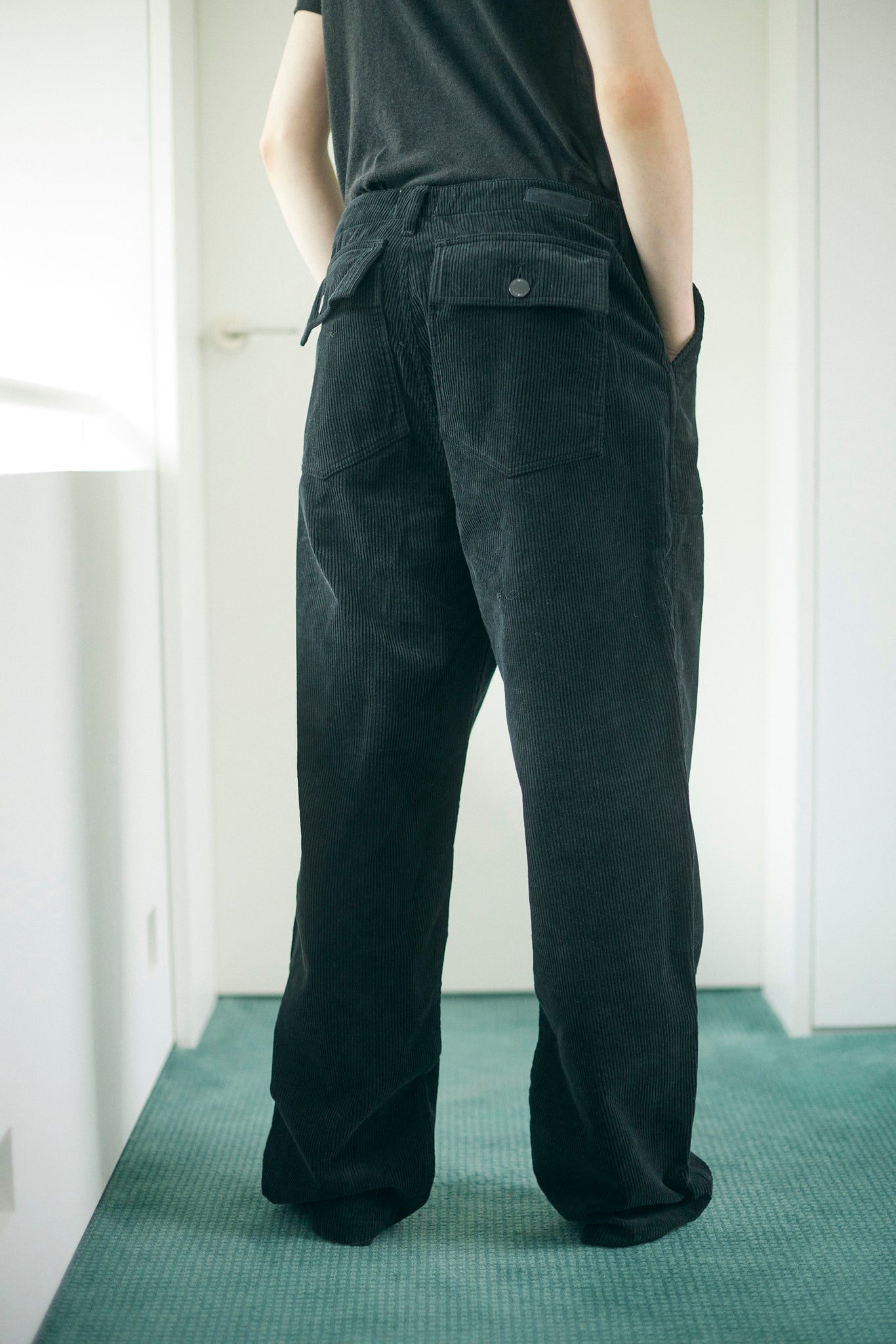 CORDUROY BAKER / BLACK – SHISHIKUI
