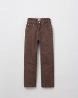 BASIC JEANS / BROWN