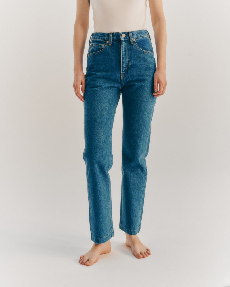BASIC JEANS / INDIGO